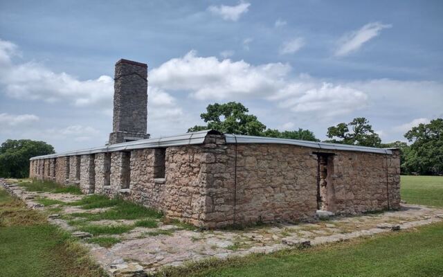 Wander a Grassy 1880s Cemetery-Free Ghost Town Trail at Old Fort Washita Near Durant