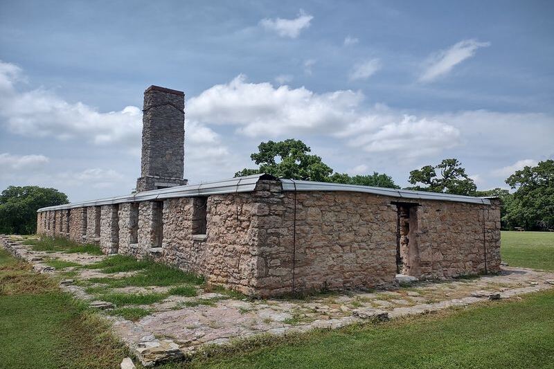 Wander a Grassy 1880s Cemetery-Free Ghost Town Trail at Old Fort Washita Near Durant