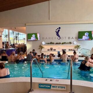 This Adults-Only Minnesota Soaking Pool Has a Swim-Up Bar Spot Where Grown-Ups Float All Afternoon