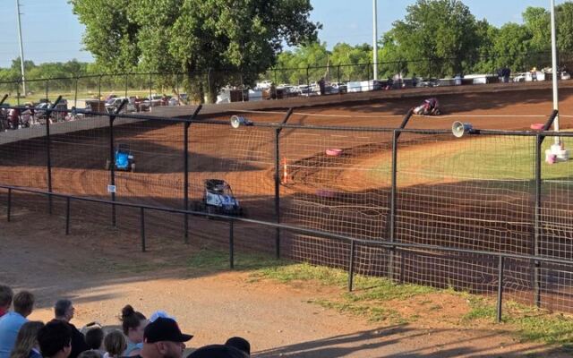 Oklahoma Families Grab Bleacher Seats at This Red Clay Dirt Track Every Saturday Night