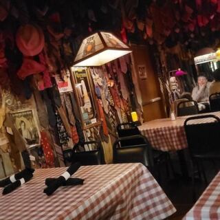 Hidden In A California Canyon Since 1975, This Tie-Covered Steakhouse Is Worth The Drive For Mesquite-Fired Steaks