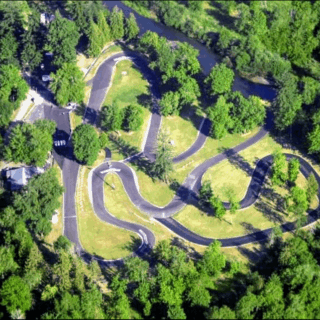Oregon Racers of Every Skill Level Get Humbled on the Hairpin Turns of This Massive Go-Kart Track