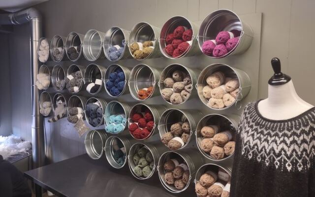 Skeins of Hand-Dyed Wool Fill Every Wall at This Cozy Minnesota Yarn Shop, and Knitters Treat It Like a Pilgrimage