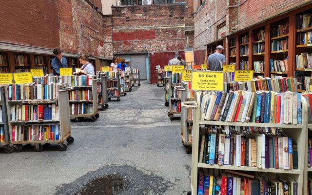 Book Lovers Lose Whole Afternoons in These 9 Massachusetts Used Bookstores Stacked to the Ceiling