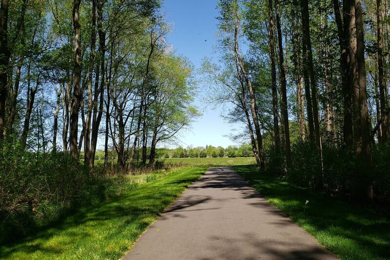 Pedal a 4-Mile Round Trip Through New Jersey Farm Fields and Woods on This Trail