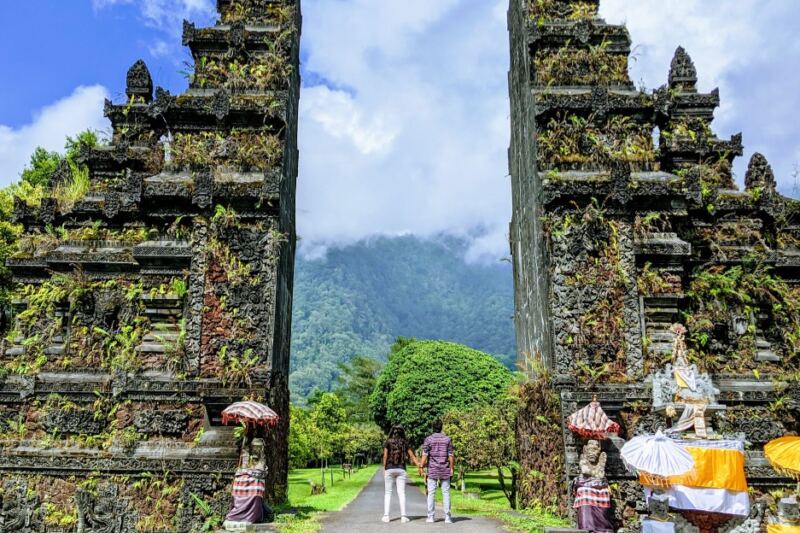 One of Bali’s Most Photographed Gates Was Never Built as a Temple Entrance