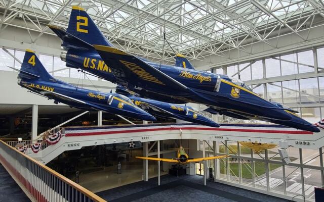 Pensacola Beach Gets Loud When the Blue Angels Fly Over Their Florida Home Base for Free