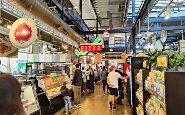 Columbus Shoppers Sample Fresh Cheese And Pierogi Under North Market’s Historic Roof