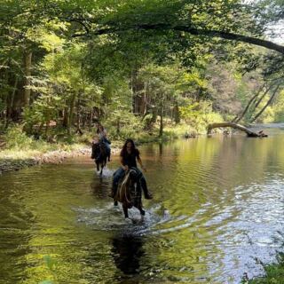 This New Jersey Ranch Leads Two-Hour Horseback Rides Past Creeks And Wildflower Fields