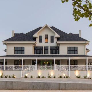 This 1912 Oklahoma City Mansion Hides a Brunch Spot, Porch Seating, and Lavender Lemonade