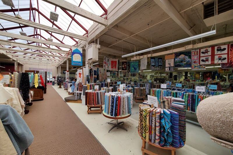 Crafters Have Been Wandering This 50,000-Square-Foot Oregon Fabric Store Since 1918