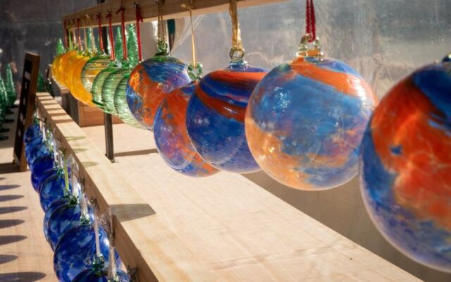 Glassblowers Let You Shape Your Own Ornament At This Illinois Hot Shop Before The Holidays
