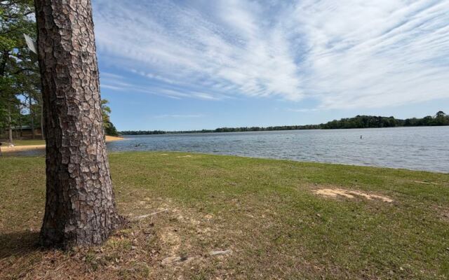 This Man-Made Louisiana Reservoir Draws Anglers and Campers, but When the Water Drops Low the Shoreline Stretches Out Wide