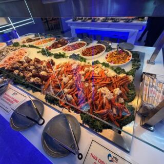This Baltimore Seafood Buffet Piles Your Plate With Crab Legs and Sushi Rolled Fresh in Front of You