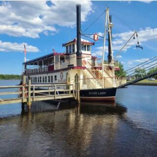Lunch Comes With Passing Riverfront Views on This New Jersey Paddlewheel Boat