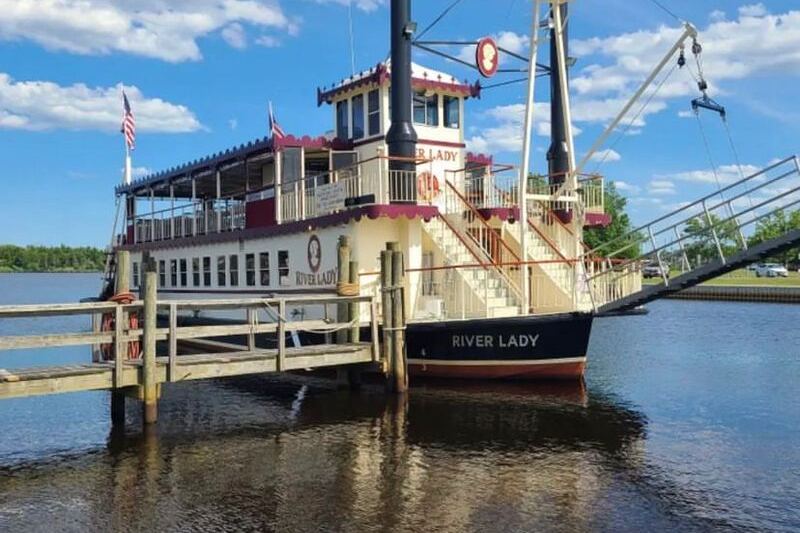 Lunch Comes With Passing Riverfront Views on This New Jersey Paddlewheel Boat