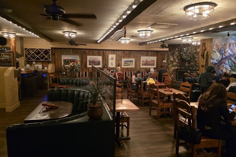 Cactus Fries And Elk Chops Under Cowboy Murals Make This Arizona Steakhouse Worth The Drive