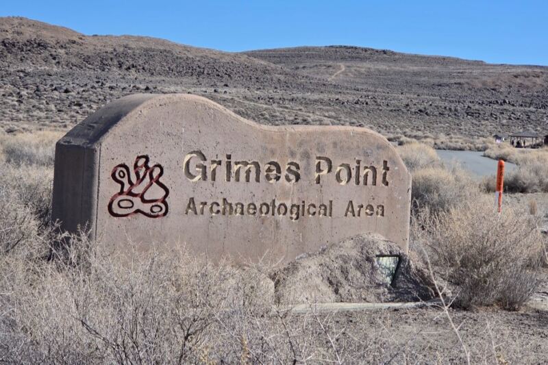 This Nevada Desert Town Hides A 600-Foot Sand Dune And Ancient Petroglyphs