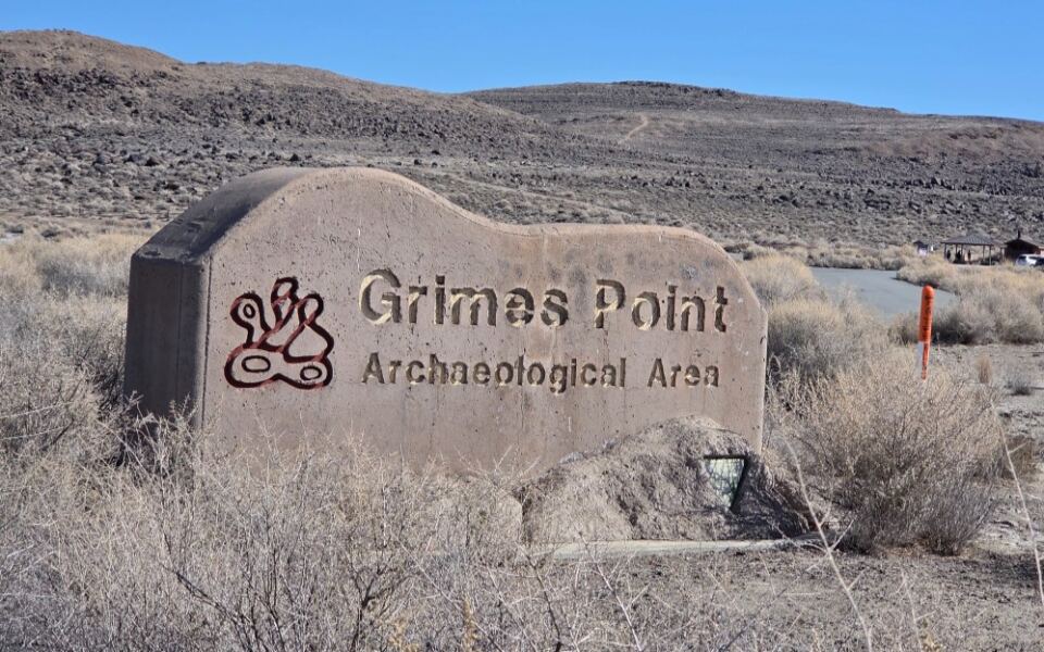 This Nevada Desert Town Hides A 600-Foot Sand Dune And Ancient Petroglyphs