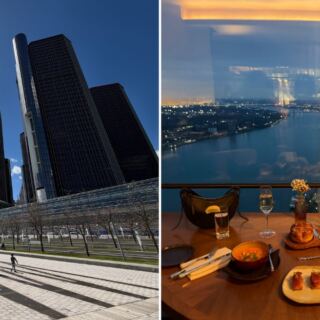 This 73-Story Detroit Landmark Looks Straight Into Canada, and Its Future Is Changing
