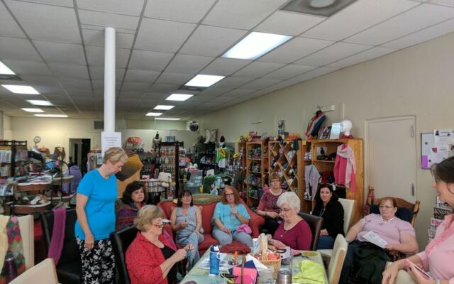 That Half-Knit Sweater Finally Gets Finished at This Cozy North Carolina Yarn Shop