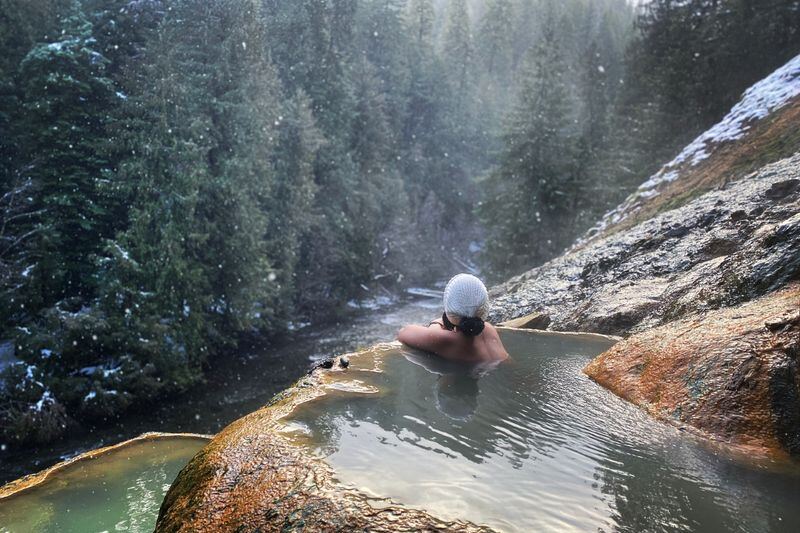 Is There Anything Better Than Soaking in 110-Degree Oregon Water While Snow Falls Around You?