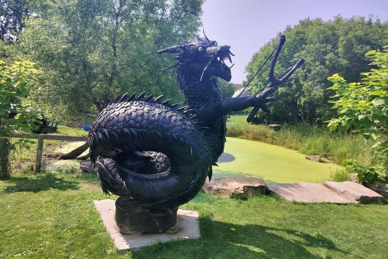 Giant Sculptures Replace Windmills as the Obstacles at This One-of-a-Kind Minnesota Mini-Golf Course