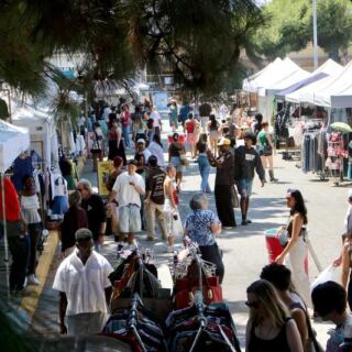 This California Flea Market Takes Over a High School Campus Every Sunday with Vintage Finds and Bargain Hunting