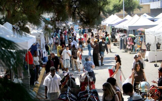 This California Flea Market Takes Over a High School Campus Every Sunday with Vintage Finds and Bargain Hunting