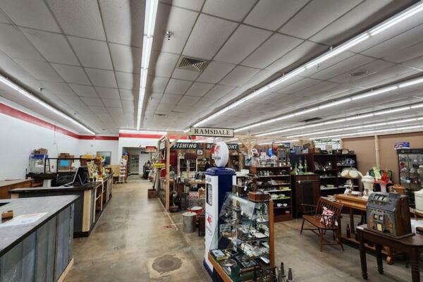 Vinyl Records Meet True Antiques in This Giant Kinston Mercantile Where North Carolina Treasure Hunters Need a Shopping Cart