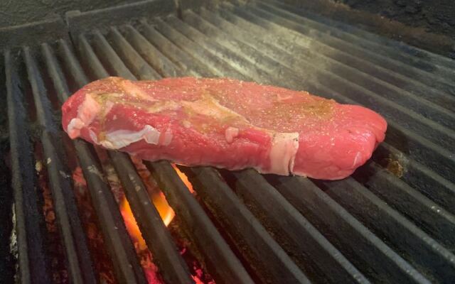 This Small-Town Texas Steakhouse Cooks Over Mesquite Wood, and Diners Say You Can Taste It