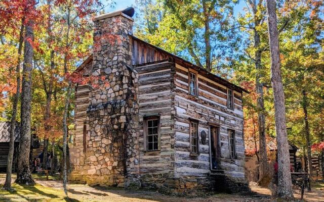 For One Day Only, 103 Historic Log Buildings Swing Open at This North Carolina Festival