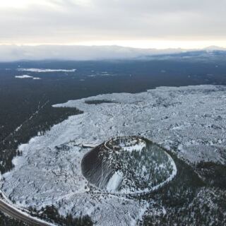 You’ll Feel Tiny Standing Beside This 500-Foot Oregon Volcano That’s Stood for 7,000 Years