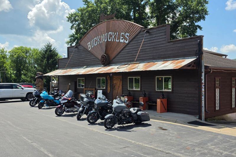 A Penny-Covered Bar and Camel Burgers Await at This Wonderfully Weird Wisconsin Biker Bar