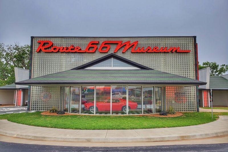 Spend an Afternoon at the Oklahoma Route 66 Museum in Clinton Walking Through Every Decade of the Road