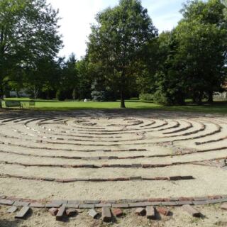 Hidden in This Illinois Monastery’s Gardens Is a Chartres Labyrinth Replica That Transports You to Medieval France