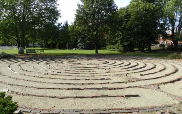 Hidden in This Illinois Monastery’s Gardens Is a Chartres Labyrinth Replica That Transports You to Medieval France