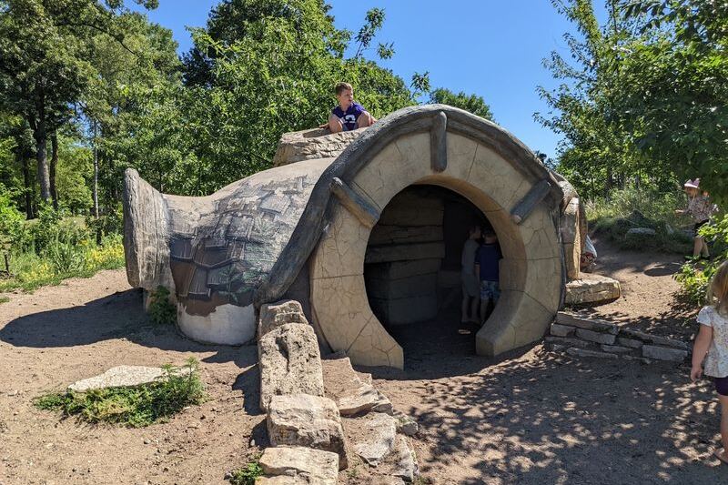 Kids Leave Wishes in a Tiny Wooden Fairy House Hidden Along This Quiet Minnesota Trail