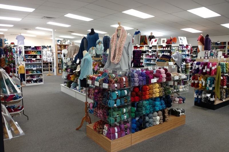 Knitters Leave With Bags Full of Bargain Yarn From This Western Massachusetts Wool Mill Store