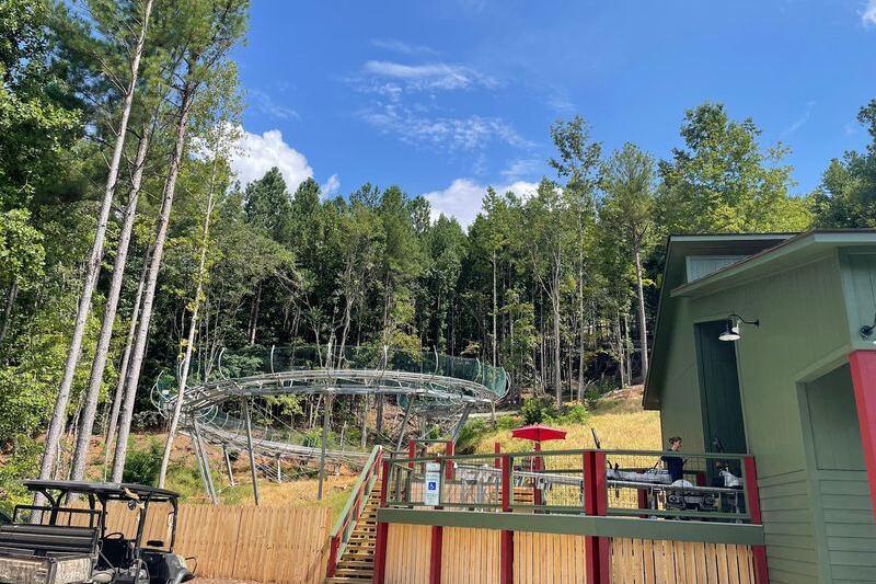 Riders Hit 40 MPH on This North Carolina Alpine Coaster Weaving Through the Blue Ridge Forest