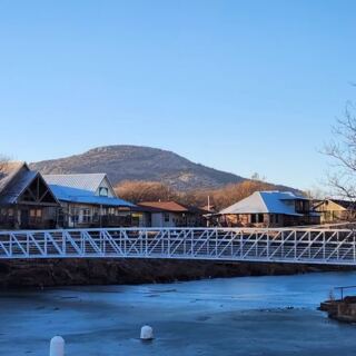 Medicine Park Is Oklahoma’s First Resort Town, Built From Cobblestones Below the Wichita Mountains