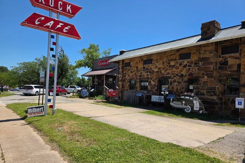 Pecans, Pickles and Homemade Fudge Line the Shelves at This Old Route 66 Stop in Stroud