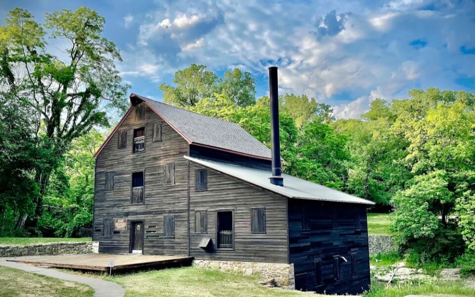This Iowa State Park Hides Towering Sandstone Cliffs And A Historic 1848 Mill