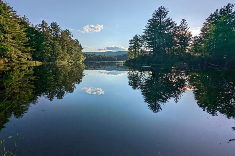 Wake Up to Fall Foliage Reflecting on the Lake at These 11 Massachusetts Waterfront Campgrounds