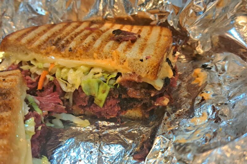 This Philadelphia Market Deli Piles Hand-Carved Pastrami High on Rye