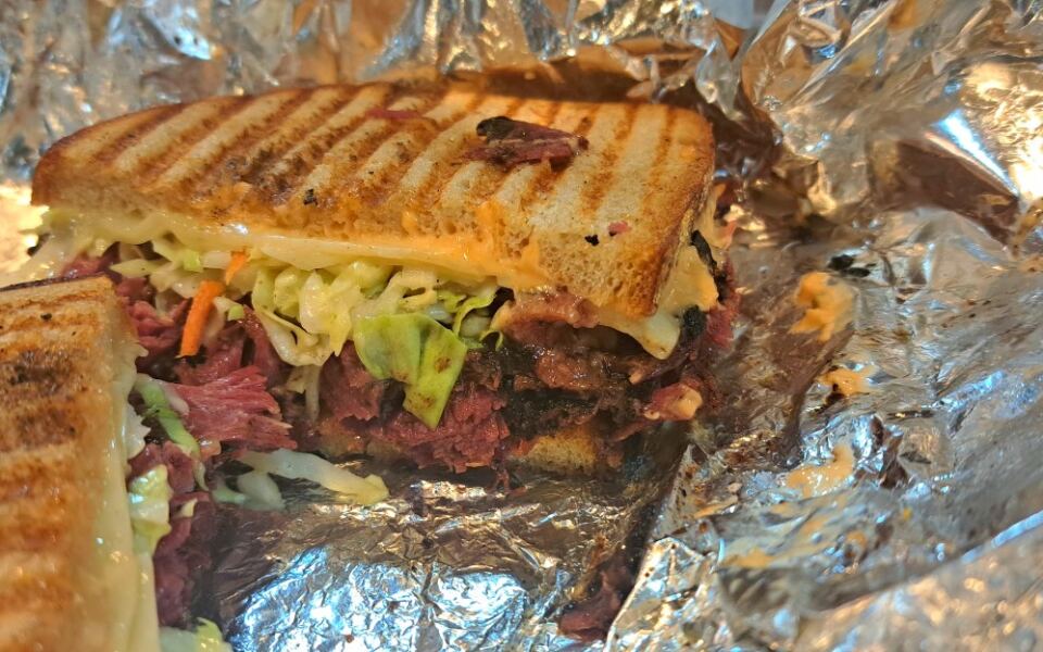 This Philadelphia Market Deli Piles Hand-Carved Pastrami High on Rye