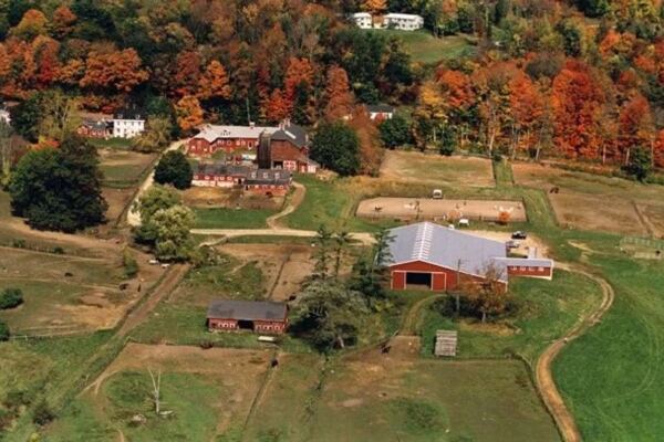 Ride Across a Brook and Through Fall Foliage on This Berkshires Horseback Tour in Massachusetts