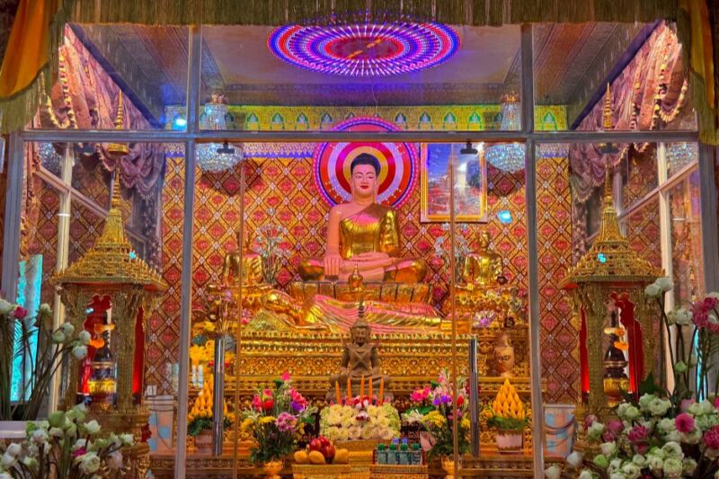 Inside Wat Krom Temple, Where Buddhist Tradition Meets Views of Cambodia’s Southern Coast
