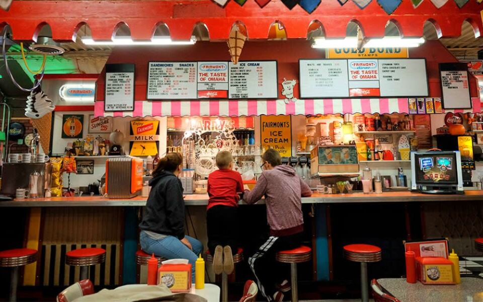 This Nebraska Candy Store Has Retro Sweets, 150+ Sodas, a Pinball Arcade, and a Movie Theater Under One Roof