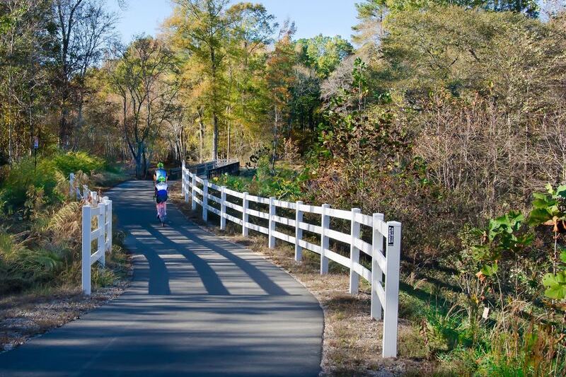 Pedal 27.5 Paved Miles of Riverside Woods and Wetlands on This Easy North Carolina Greenway